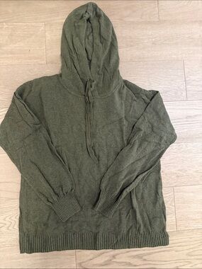 GAP Olive Green Women's Hooded Sweater
